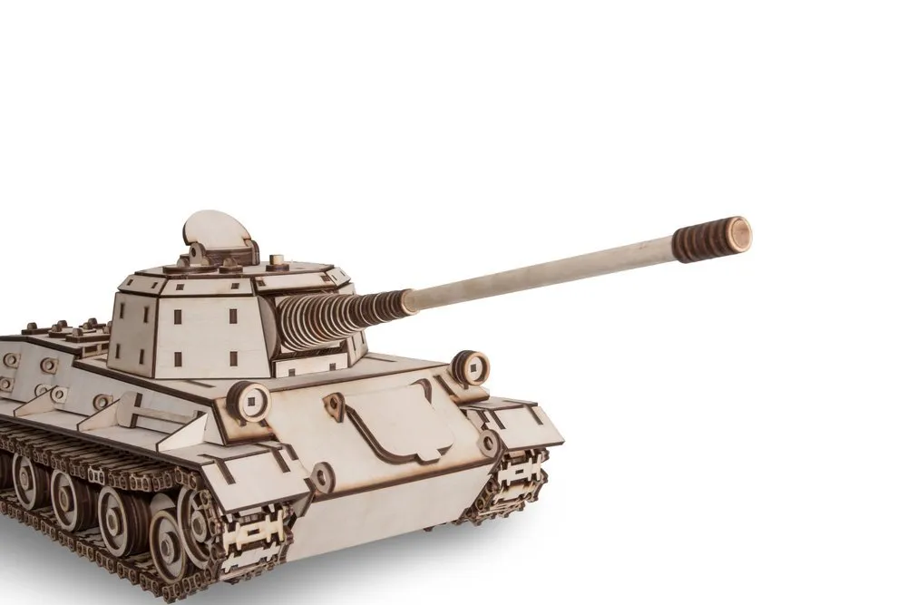 Drevené Puzzle 3D Tank Lowe