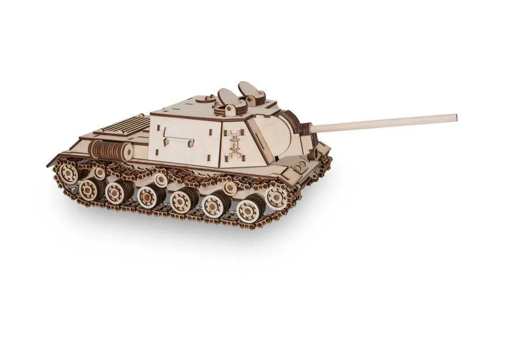 Drevené Puzzle 3D Tank ISU-152