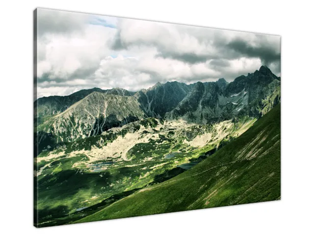Obraz na plátne Tatry z poľskej strany