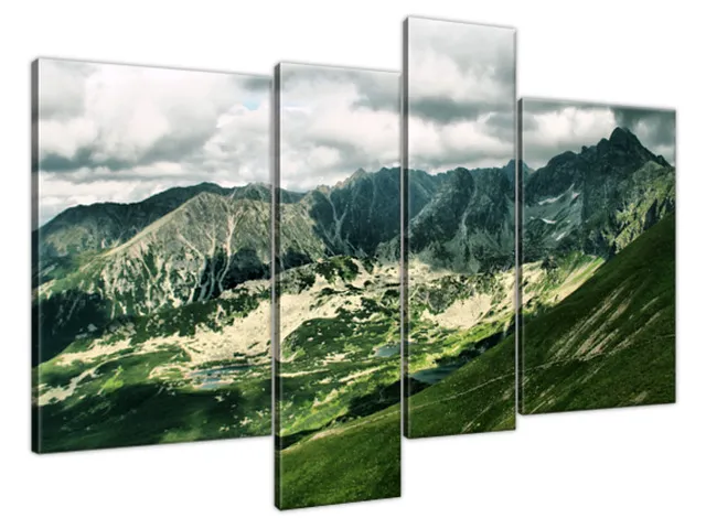 Obraz na plátne Tatry z poľskej strany