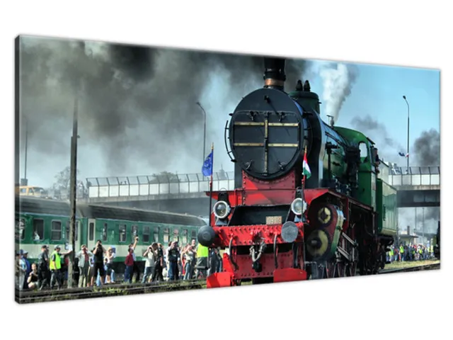 Obraz Prehliadka parných rušňov