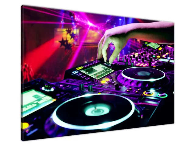Obraz na stenu Dj sequence set