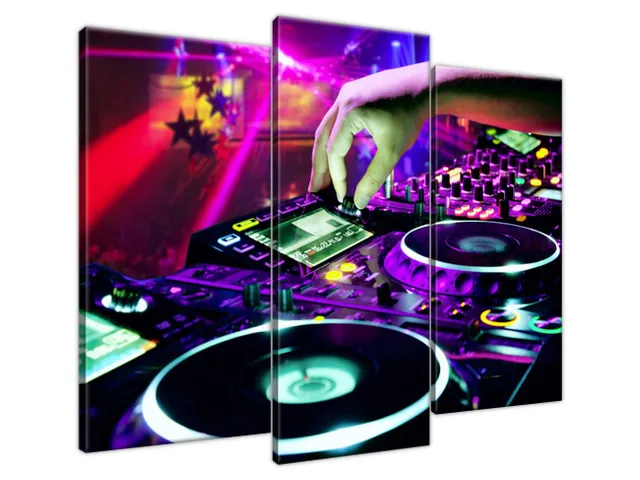 Obraz na stenu Dj sequence set