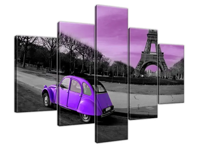 Moderný obraz Citrón vo fialovej