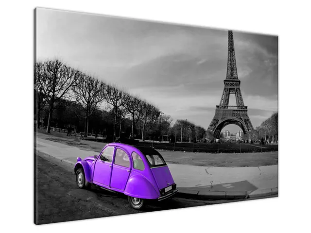 Obraz na stenu Violet old style