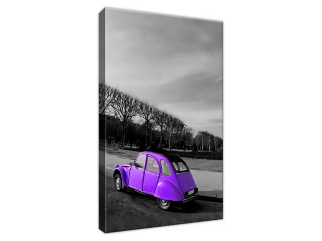 Obraz na stenu Violet old style