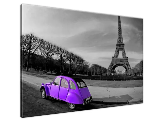 Obraz na stenu Violet old style