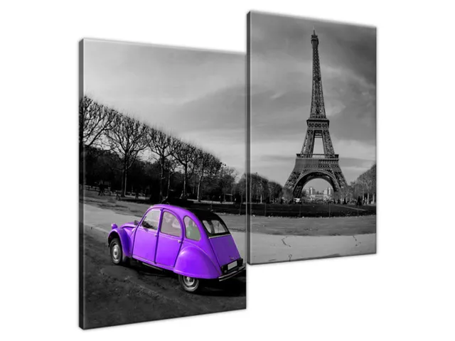 Obraz na stenu Violet old style