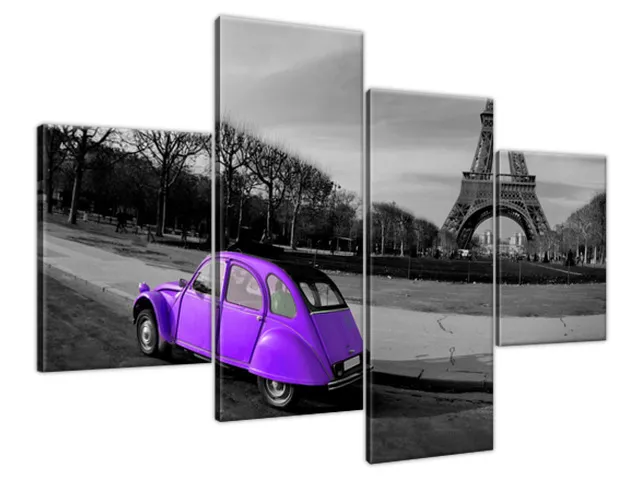 Obraz na stenu Violet old style