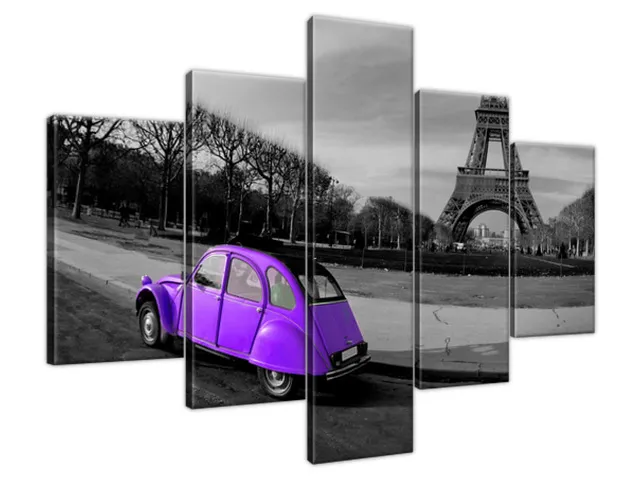 Obraz na stenu Violet old style