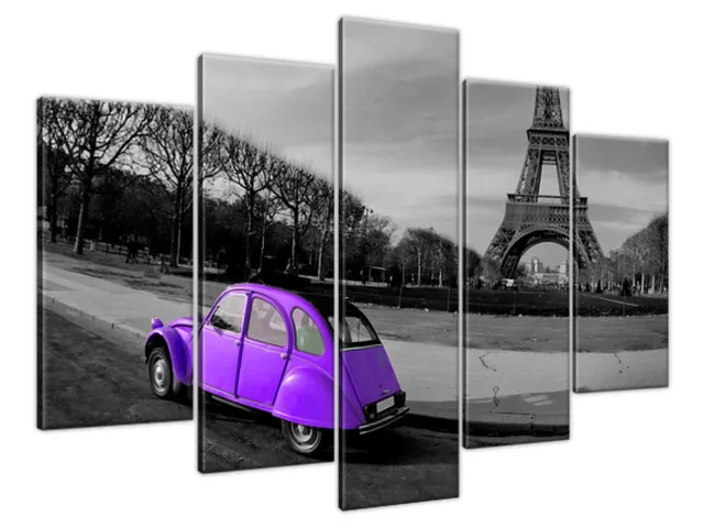 Obraz na stenu Violet old style