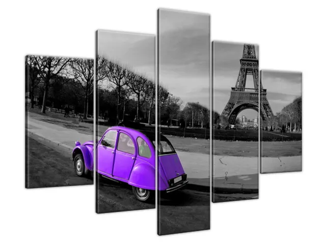 Obraz na stenu Violet old style