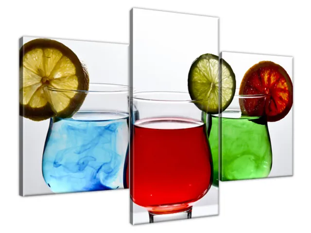 Obraz do kuchyne Farebné drinky - Nina Matthews