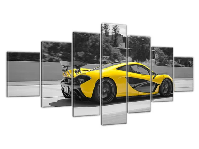 Obraz na stenu Žltý McLaren P1 - Axion23
