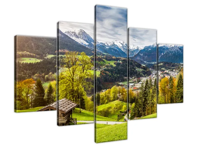 Obraz Výhľad na dolinu