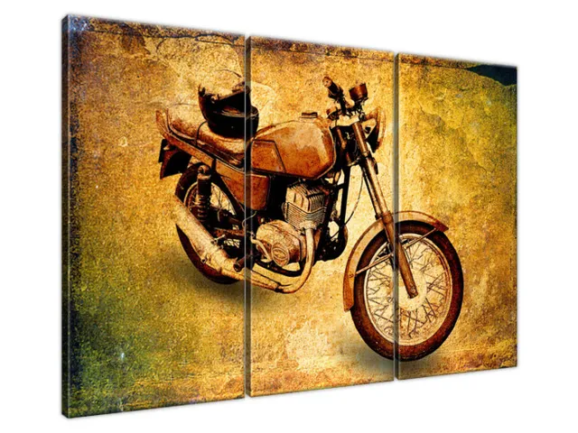 Obraz na stenu Klasický motocykel
