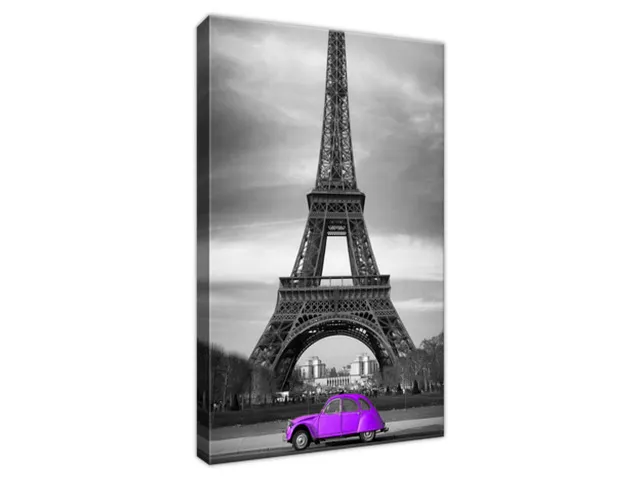 Štýlový obraz Auto v Paríži