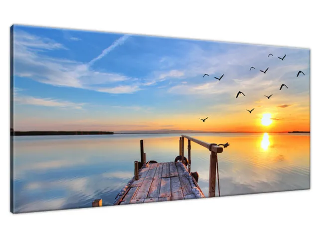 Obraz Drevené mólo