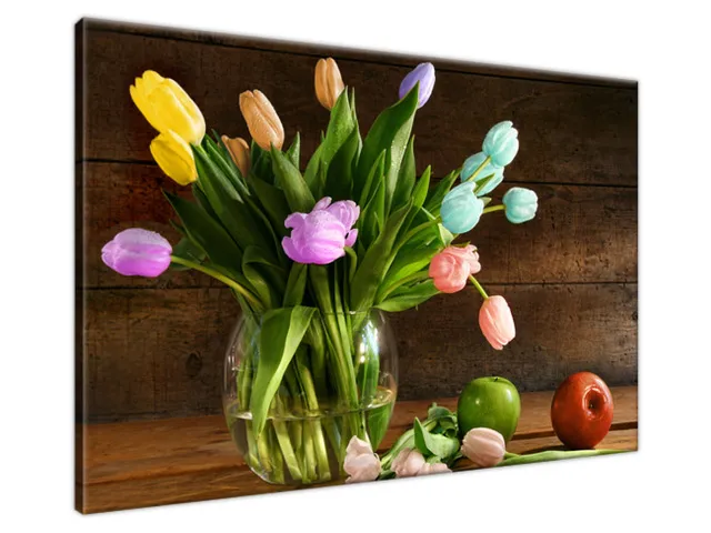 Obraz Farebné tulipány