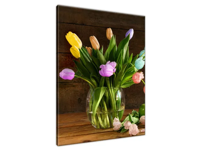 Obraz Farebné tulipány