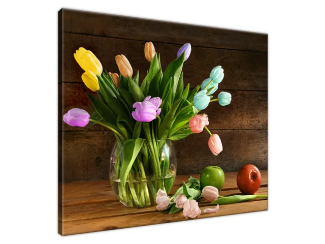 Obraz Farebné tulipány