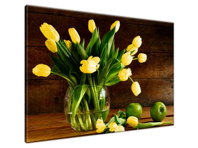 Obraz Žlté tulipány