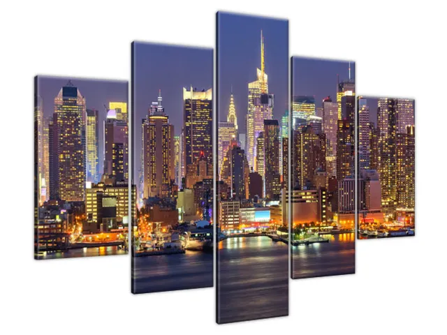 Obraz Manhattan at night