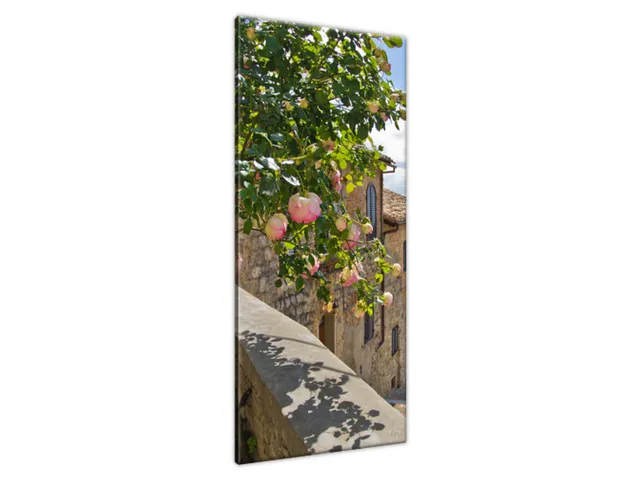 Štýlový obraz Ruže na balkóne