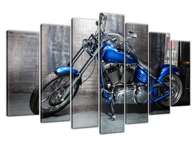Obraz Chromovaný motocykel