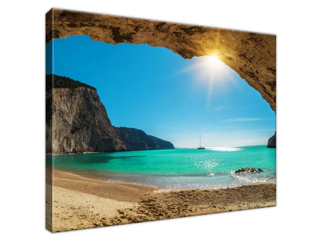Moderný obraz Pláž Porto Katsiki