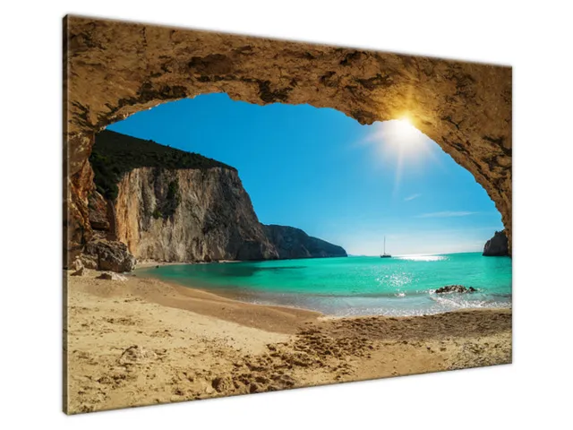 Moderný obraz Pláž Porto Katsiki