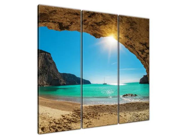 Moderný obraz Pláž Porto Katsiki