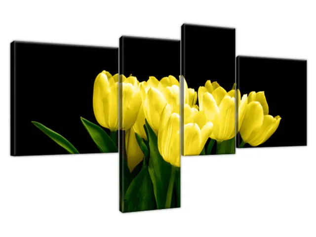 Obraz na plátne Žlté tulipány - Mark Freeth