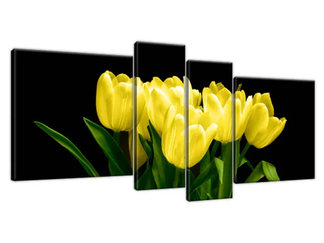 Obraz na plátne Žlté tulipány - Mark Freeth
