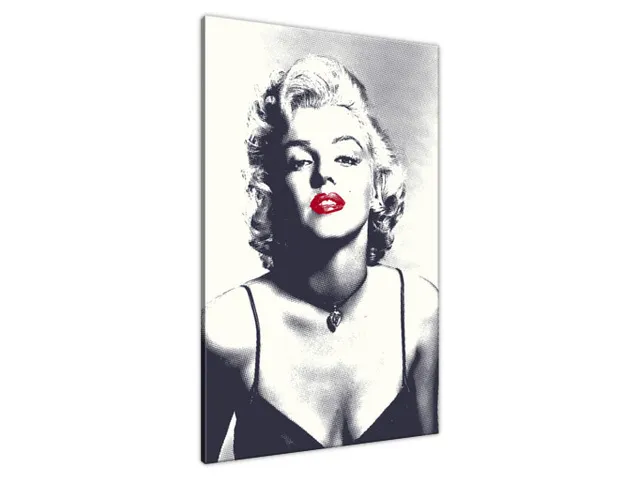 Obraz Marilyn Monroe s červenými perami