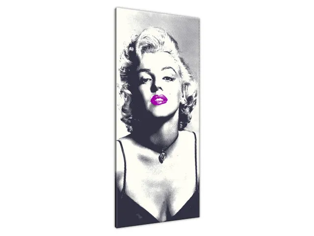 Obraz Marilyn Monroe s fialovými perami