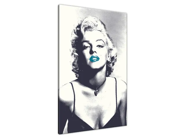 Obraz Marilyn Monroe s tyrkysovými perami