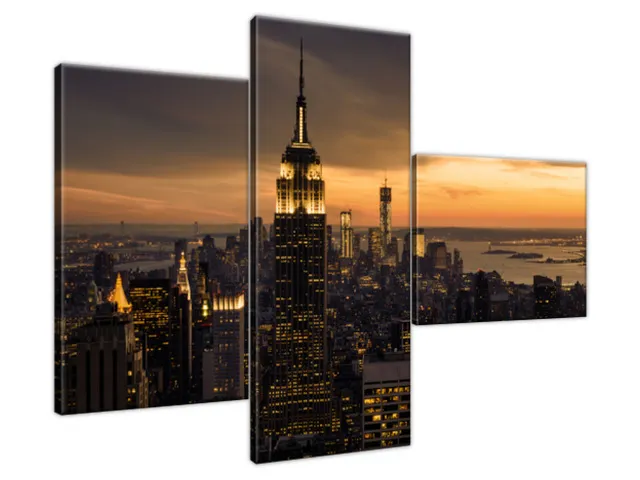 Obraz New York za svitu