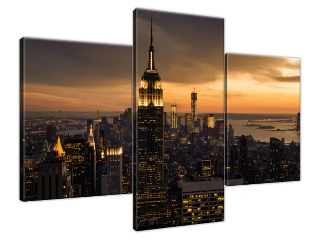 Obraz New York za svitu