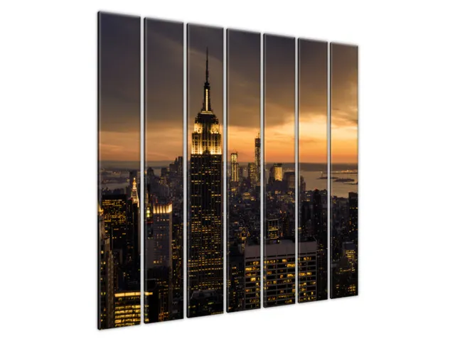 Obraz New York za svitu
