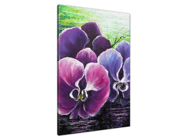Štýlový obraz Orchidea v rybníku