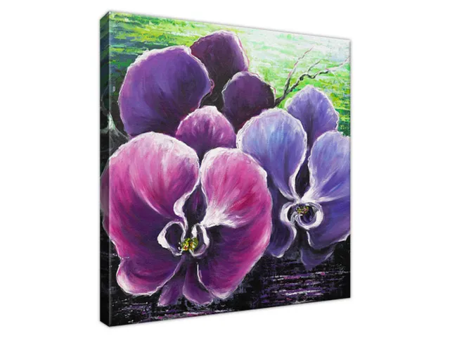 Štýlový obraz Orchidea v rybníku