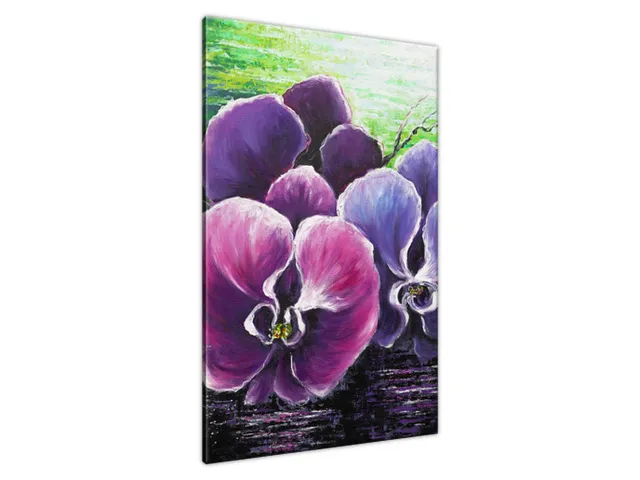 Štýlový obraz Orchidea v rybníku