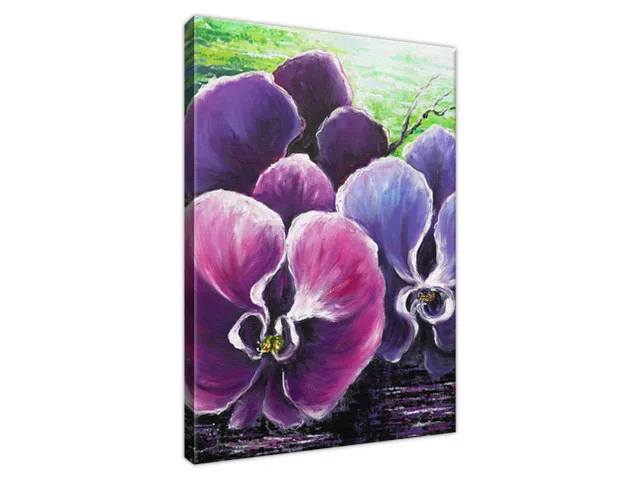 Štýlový obraz Orchidea v rybníku
