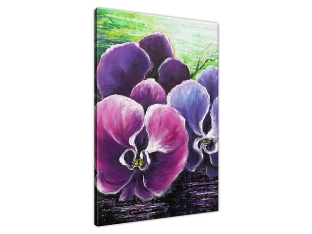 Štýlový obraz Orchidea v rybníku