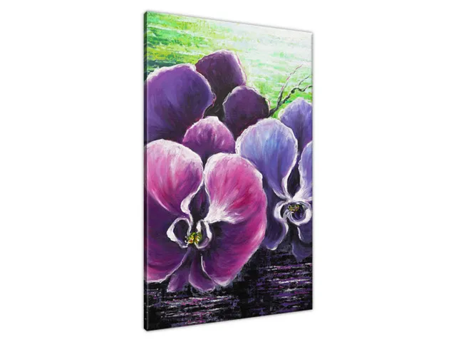 Štýlový obraz Orchidea v rybníku