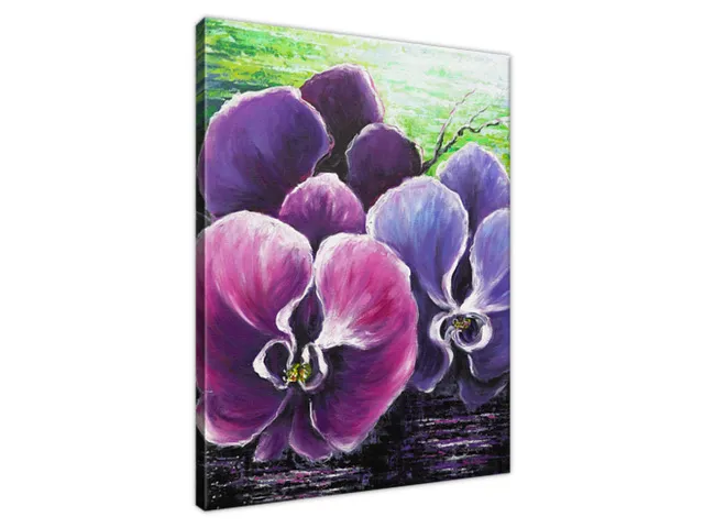 Štýlový obraz Orchidea v rybníku