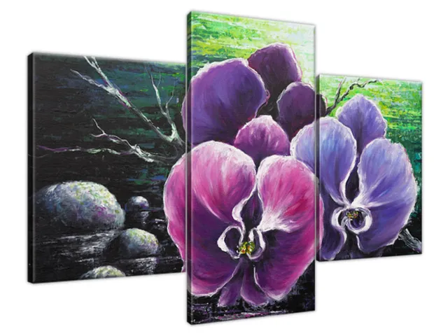Štýlový obraz Orchidea v rybníku