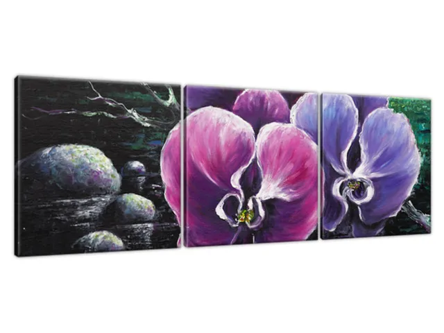 Štýlový obraz Orchidea v rybníku