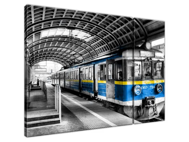 Moderné obrazy na stenu - Vlak